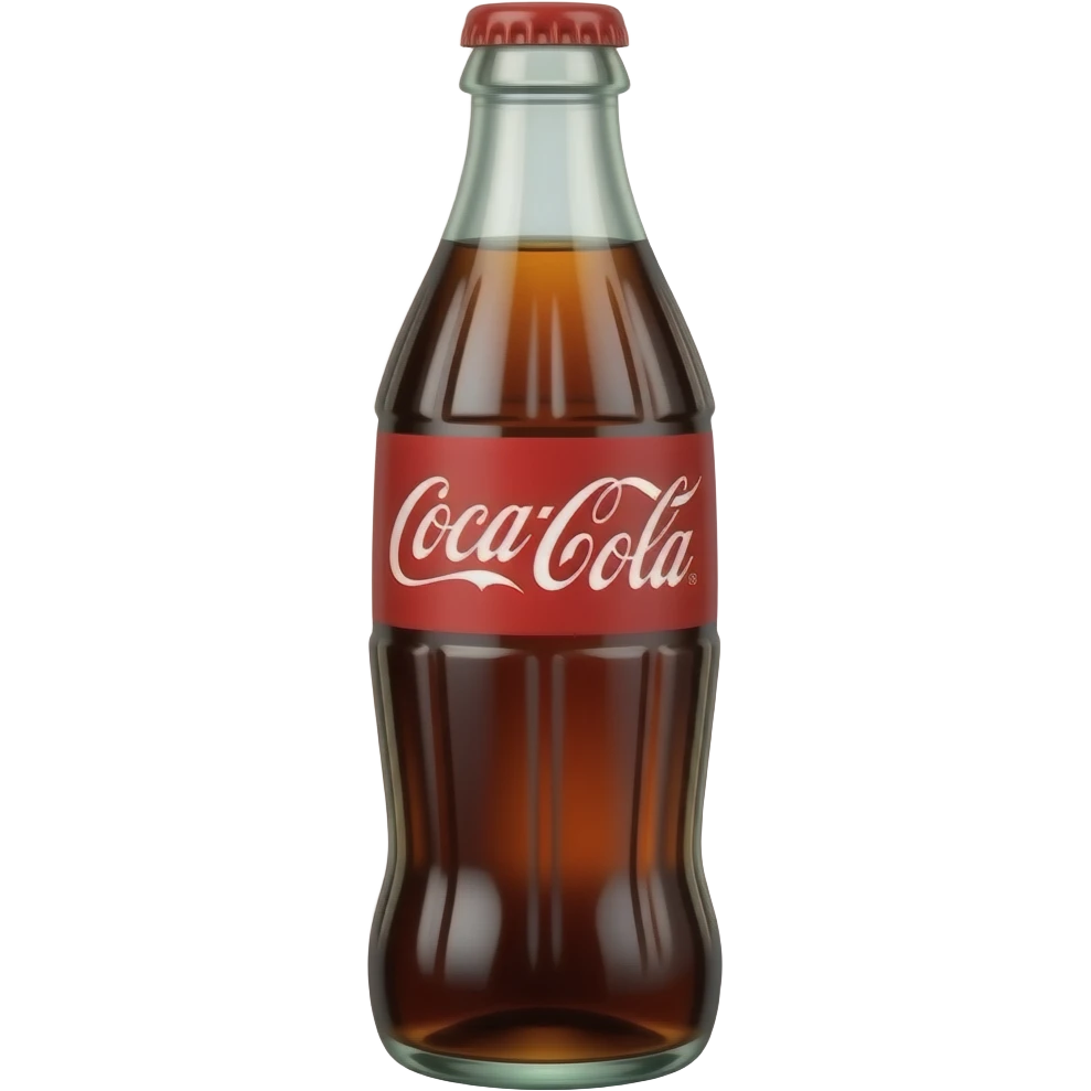 Faça um emoji de refrigerante da coca-cola emoji