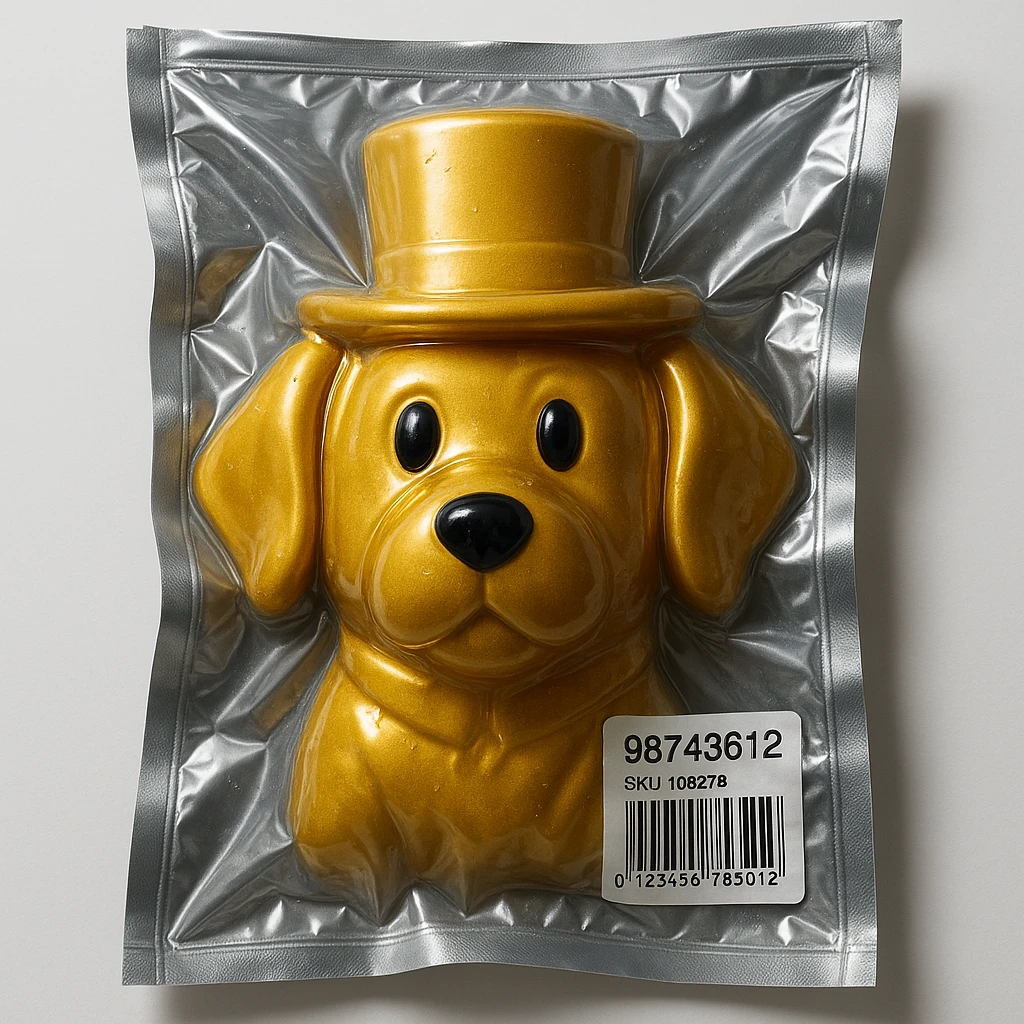 dog with tophat emoji