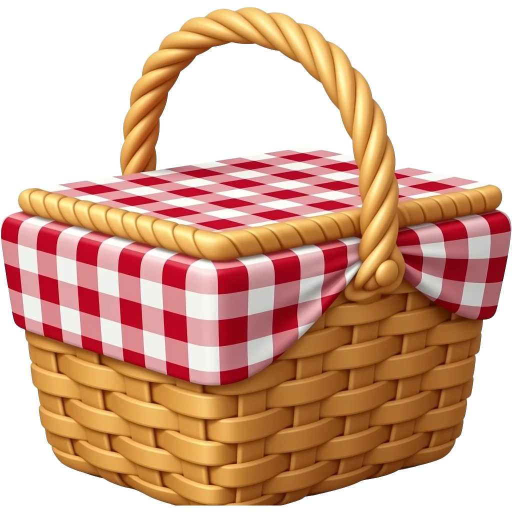 Piknik sepeti emoji