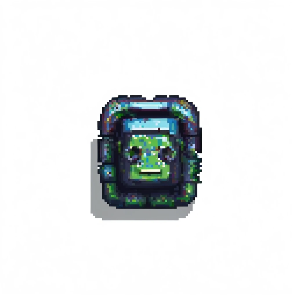 Roblox logo icon, pixel art style, retro, blocky, suitable for app icon emoji
