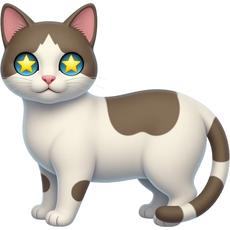 Star eyes cat emoji emoji