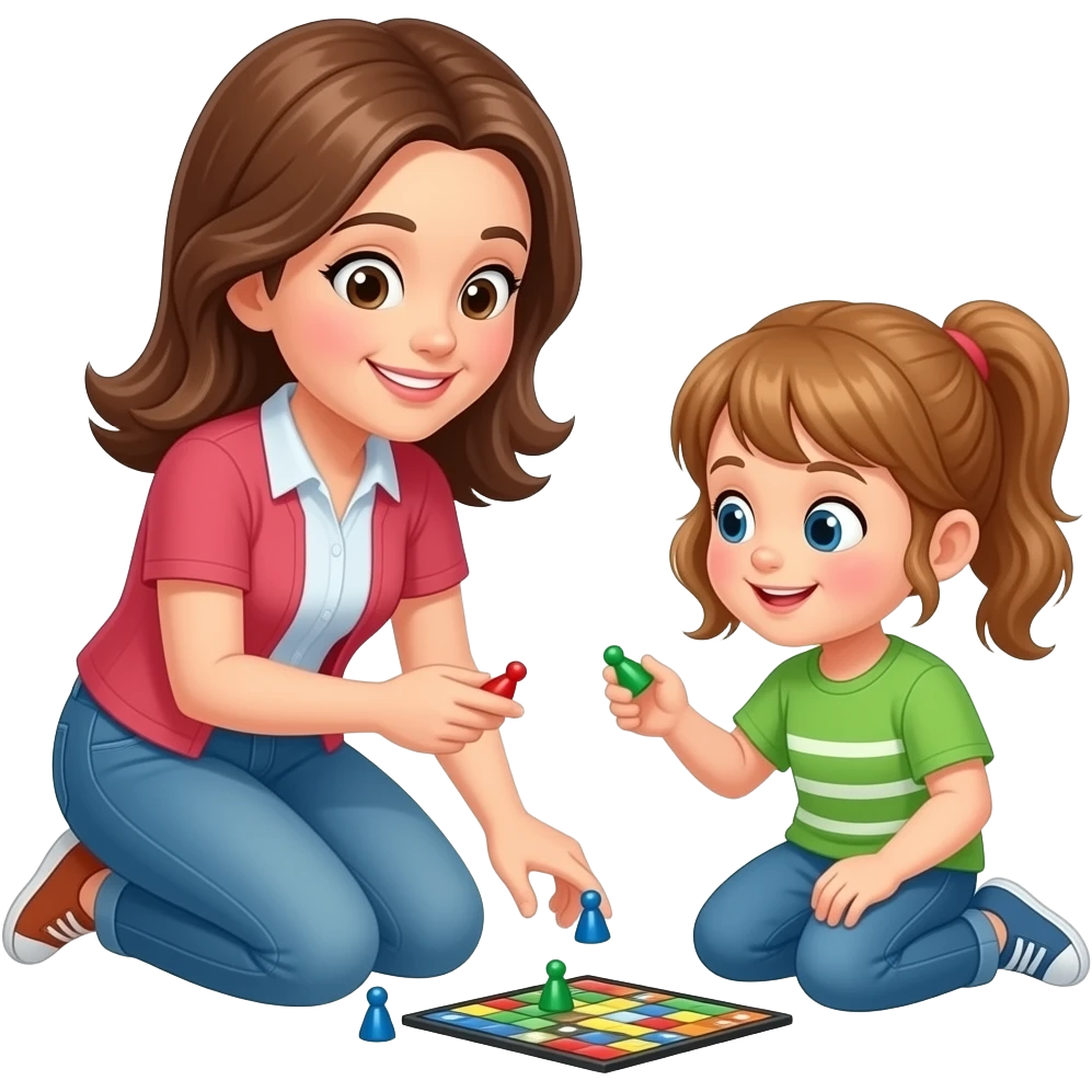 professeur jeu enfant emoji