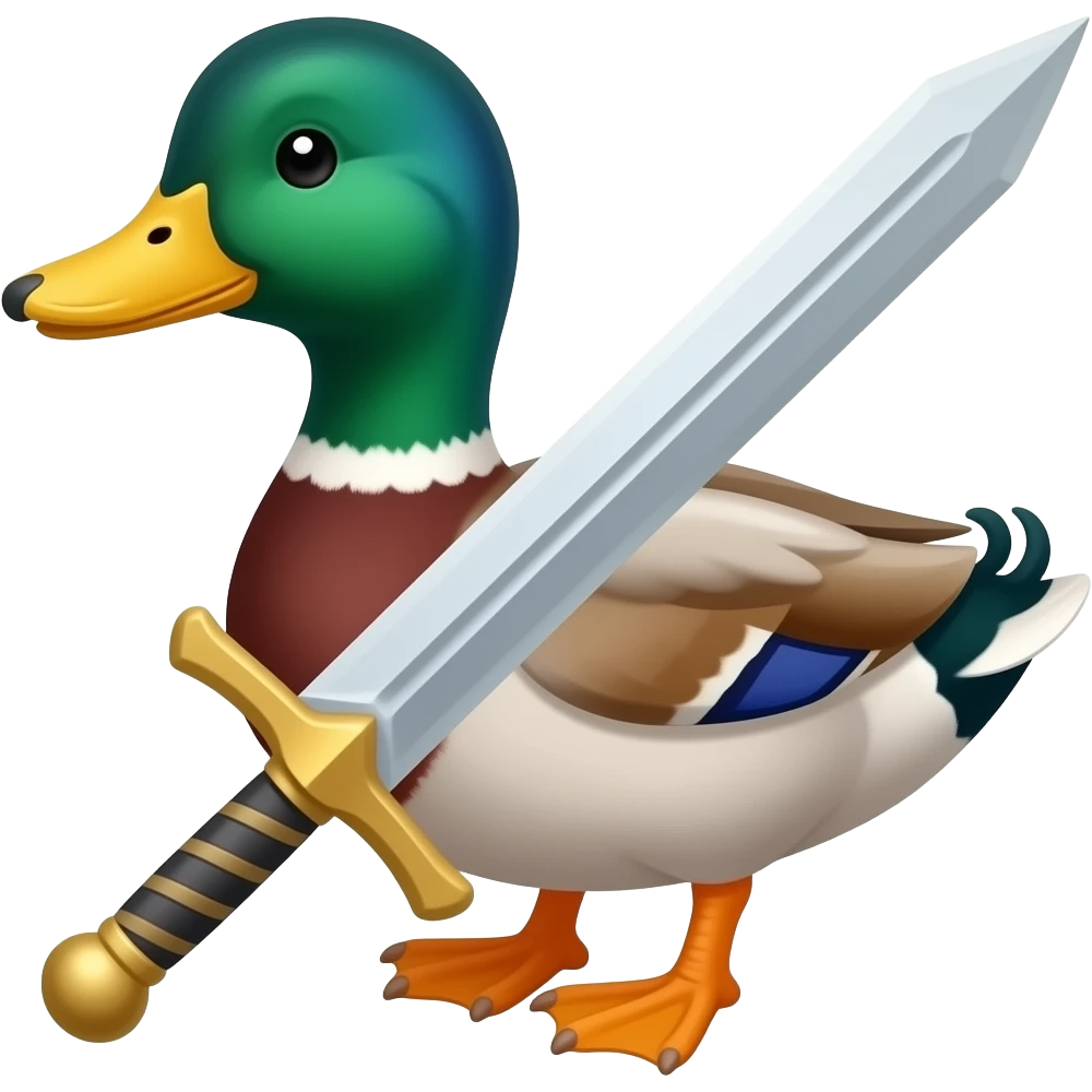 🗡️🦆 emoji