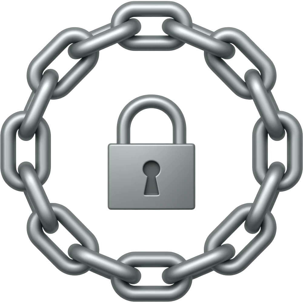 chain witk keylock emoji