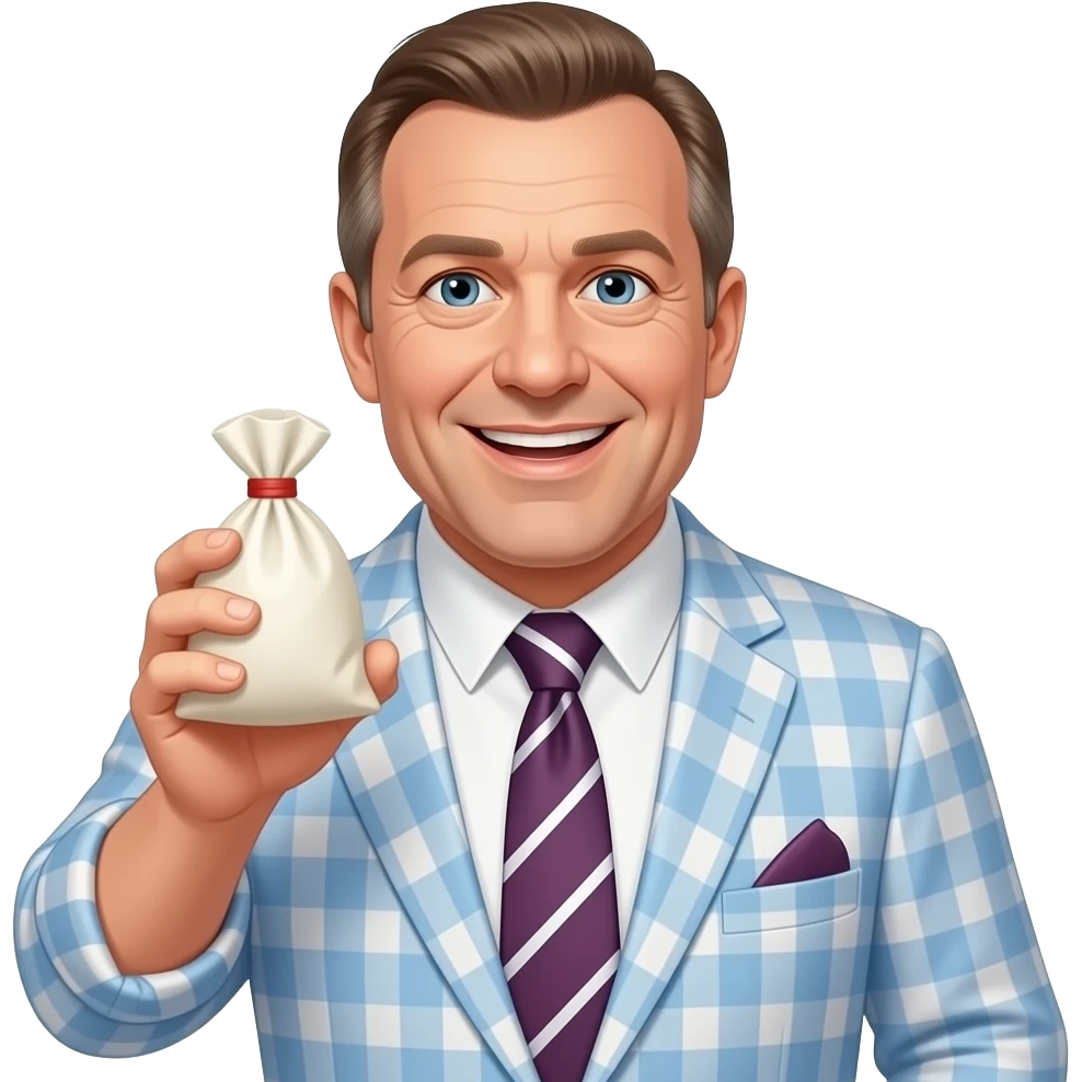 Roy cropper Man bag emoji