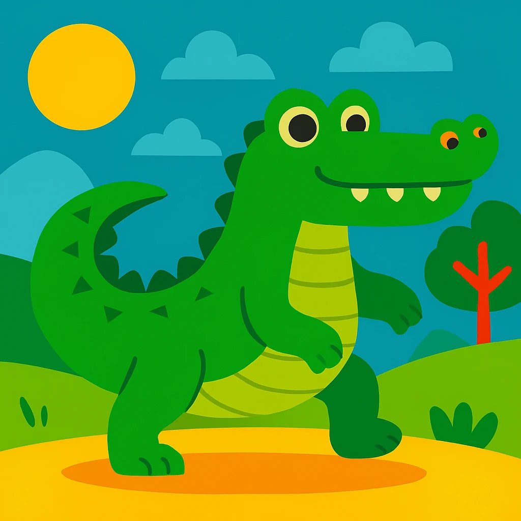 Crocodile emoji