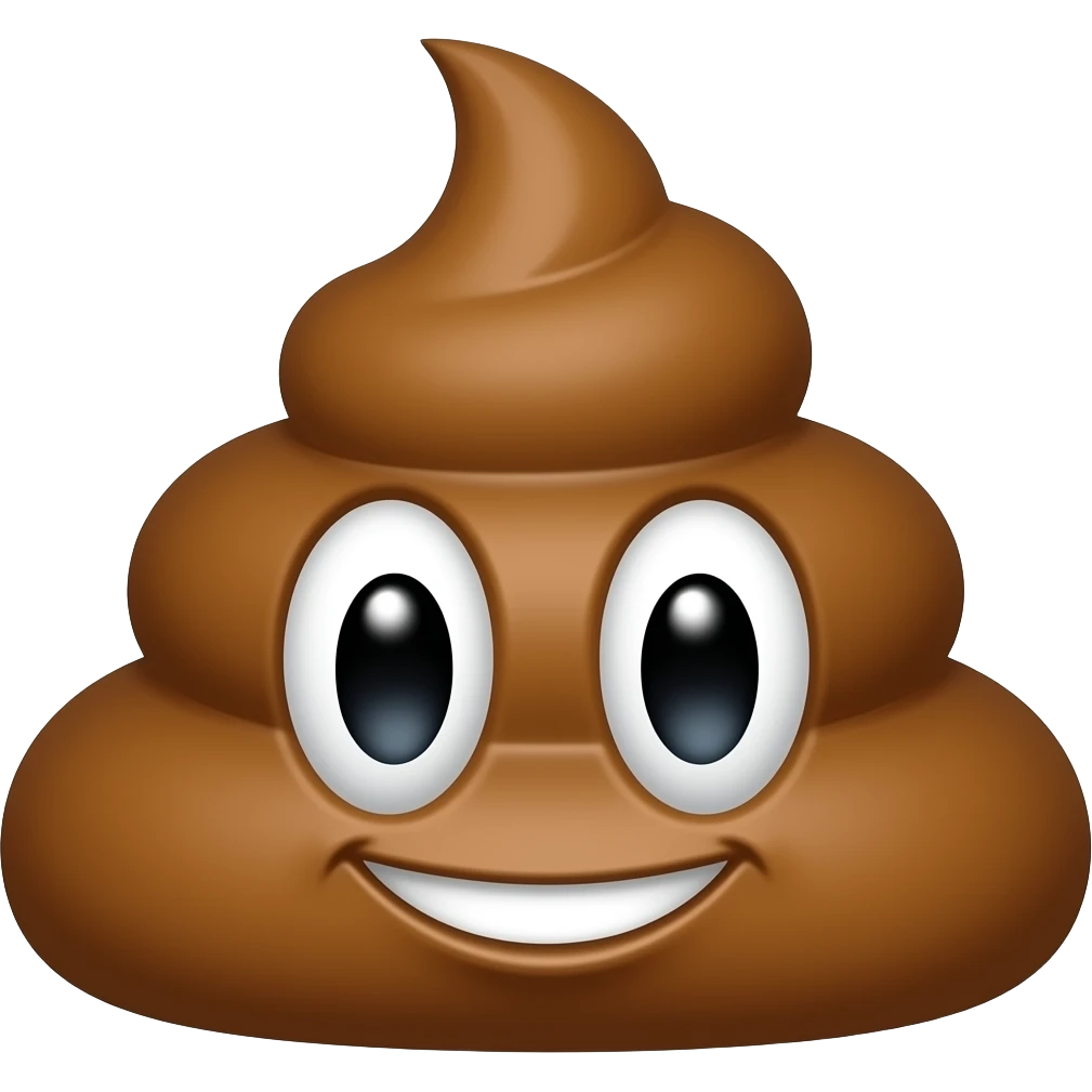 poop which park chaewon has made emoji