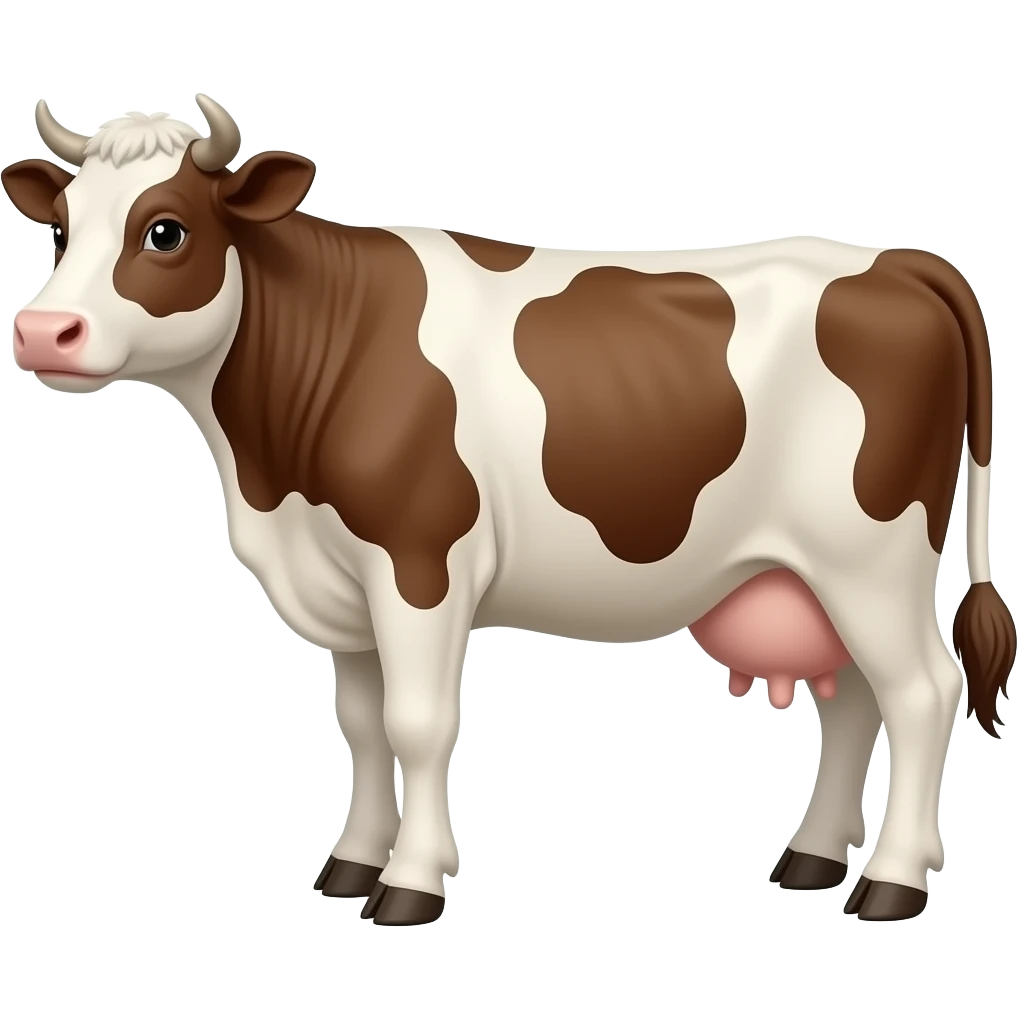 cow without head and legs emoji