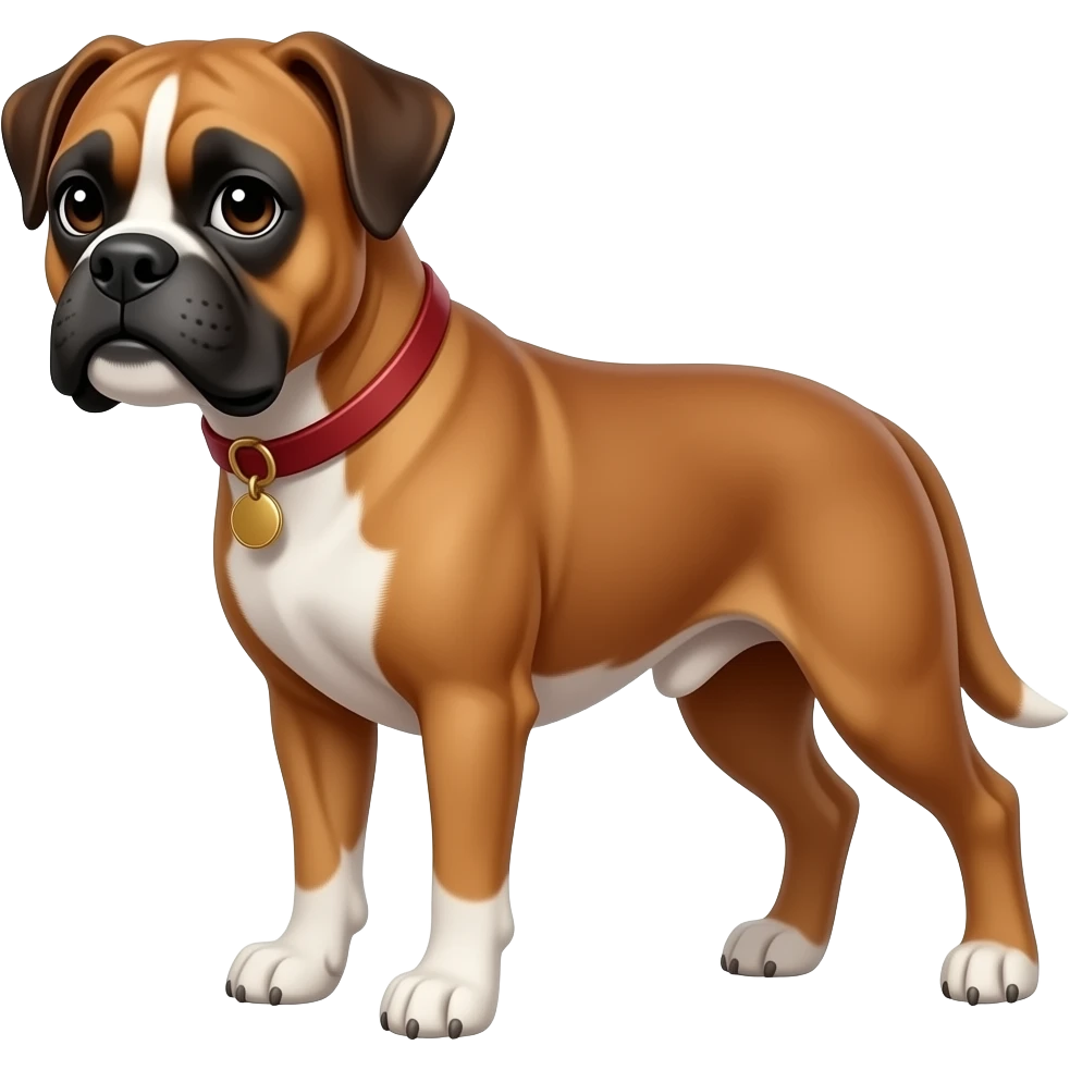 Boxer dog emoji