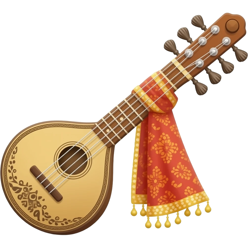 Rajasthani folk instrument emoji