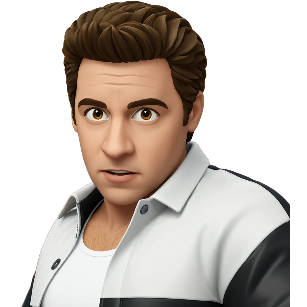 confident boy in a jacket emoji