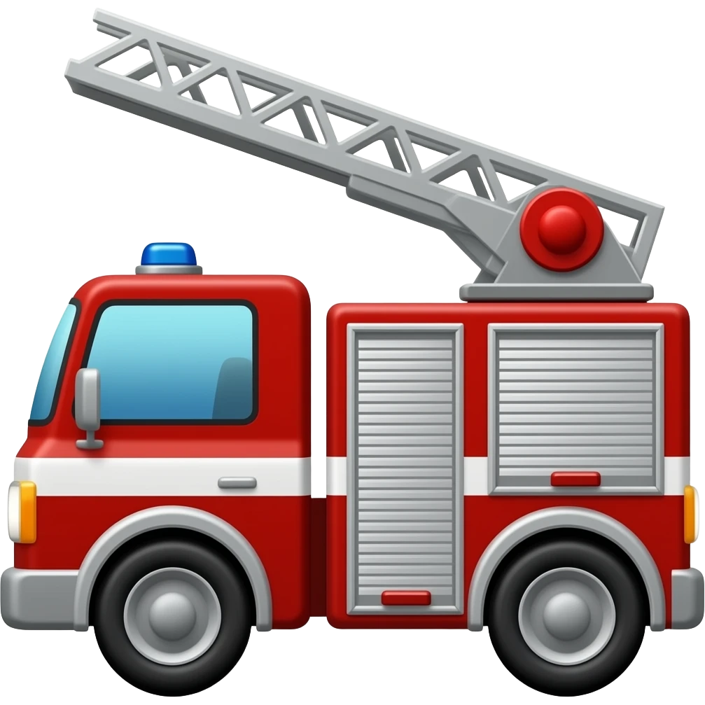 Fire engine emoji