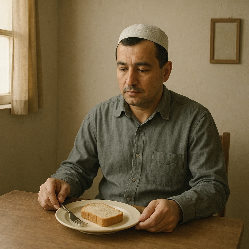 sartarosh xona bunaqa zur darajada bulmasin keyin shunchaki tarelka v vilka ushlab utirsin tarelkada esa faqat non bulsin kayfiyati xam urtacha bulsin xursan bob ketmasin emoji