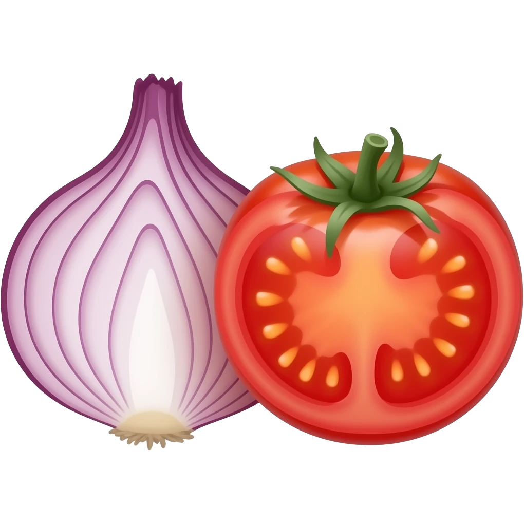 generates the onion and tomato paw emoji emoji