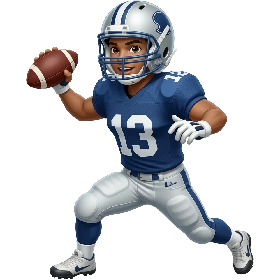 football quarterback emoji