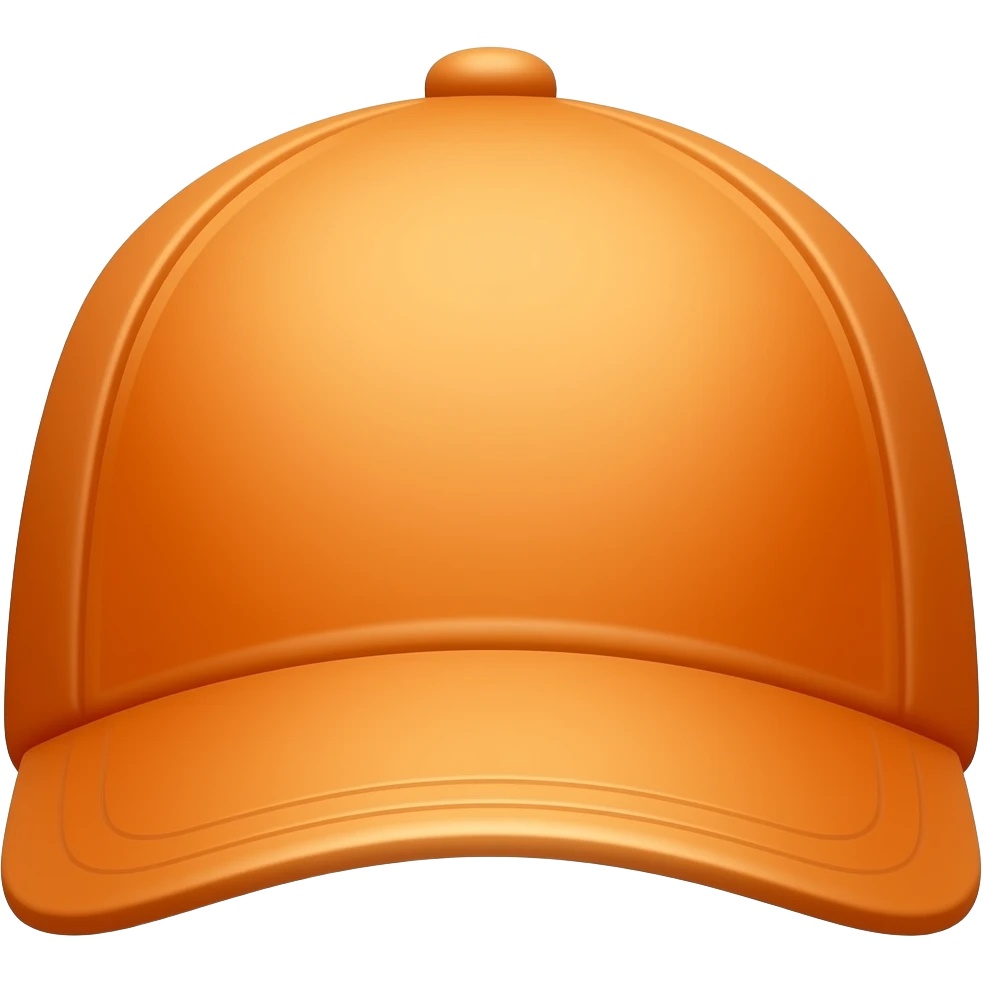 Orange cap emoji