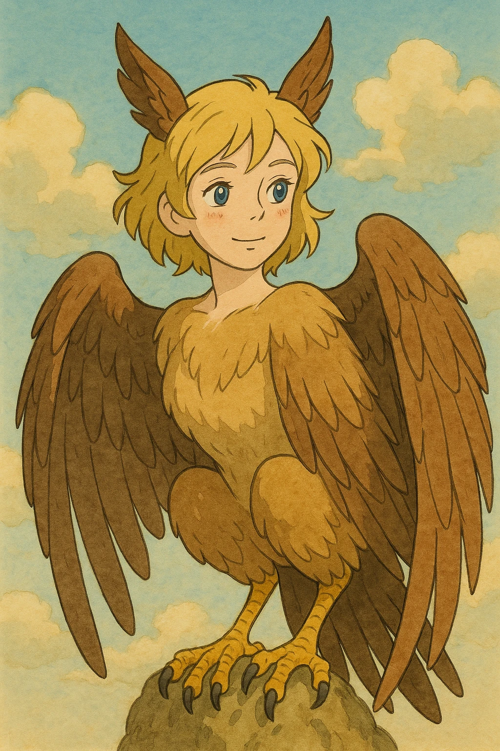 👱 Harpy emoji