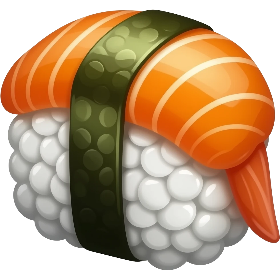 Ikura sushi emoji