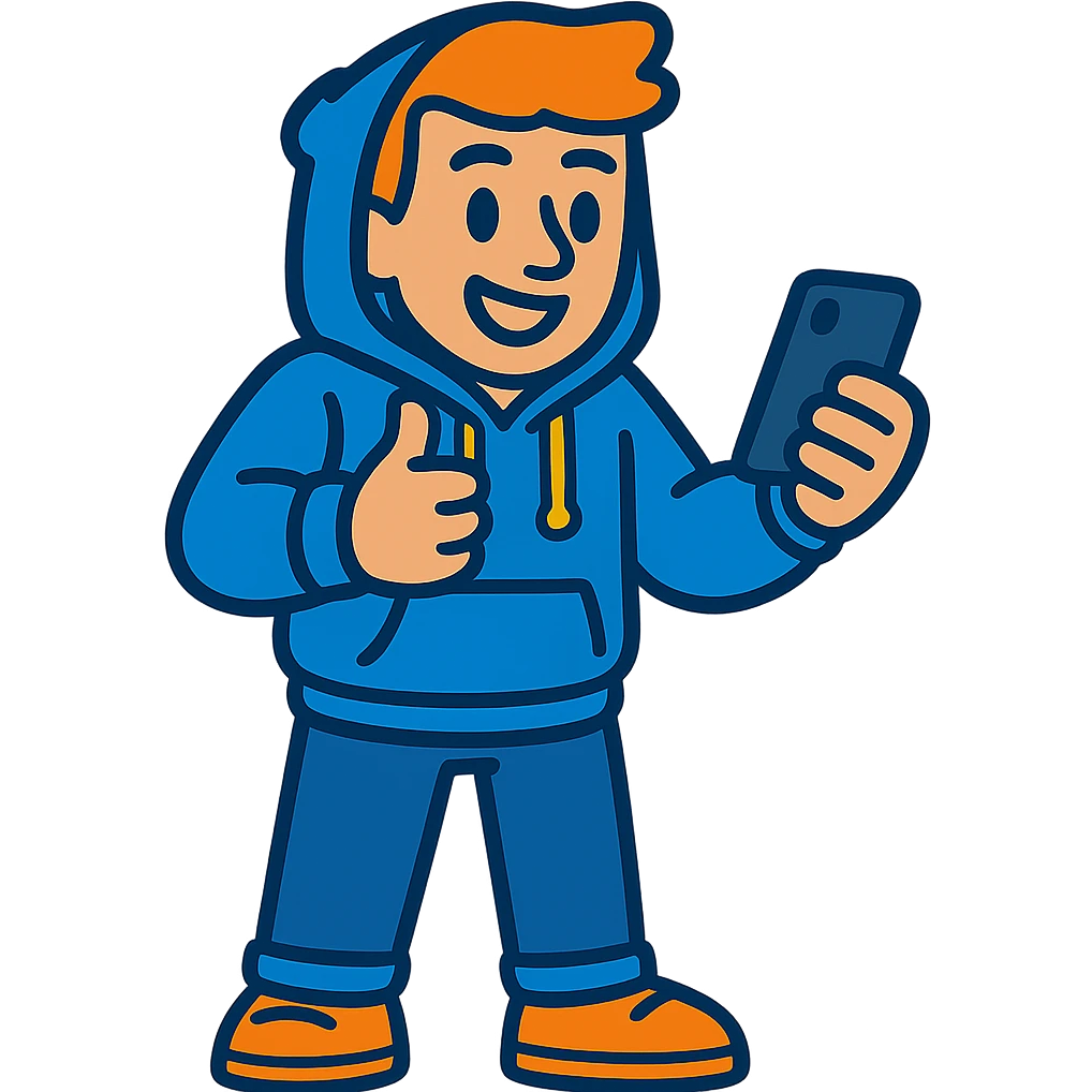 Remove the background, keep only the trader character in Vibrant Toon style. emoji