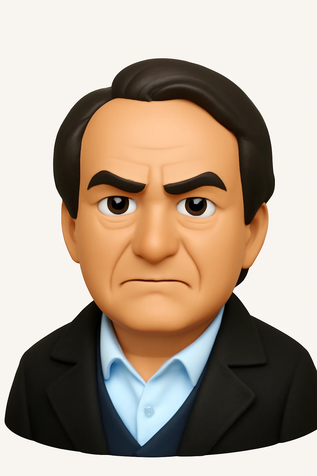 A 3D Apple-style emoji version of the uploaded image, preserving its colors, shapes, textures, and overall design, simplified into emoji form while keeping key details recognizable. Smooth glossy finish, soft shadows, high-quality render, minimal background emoji