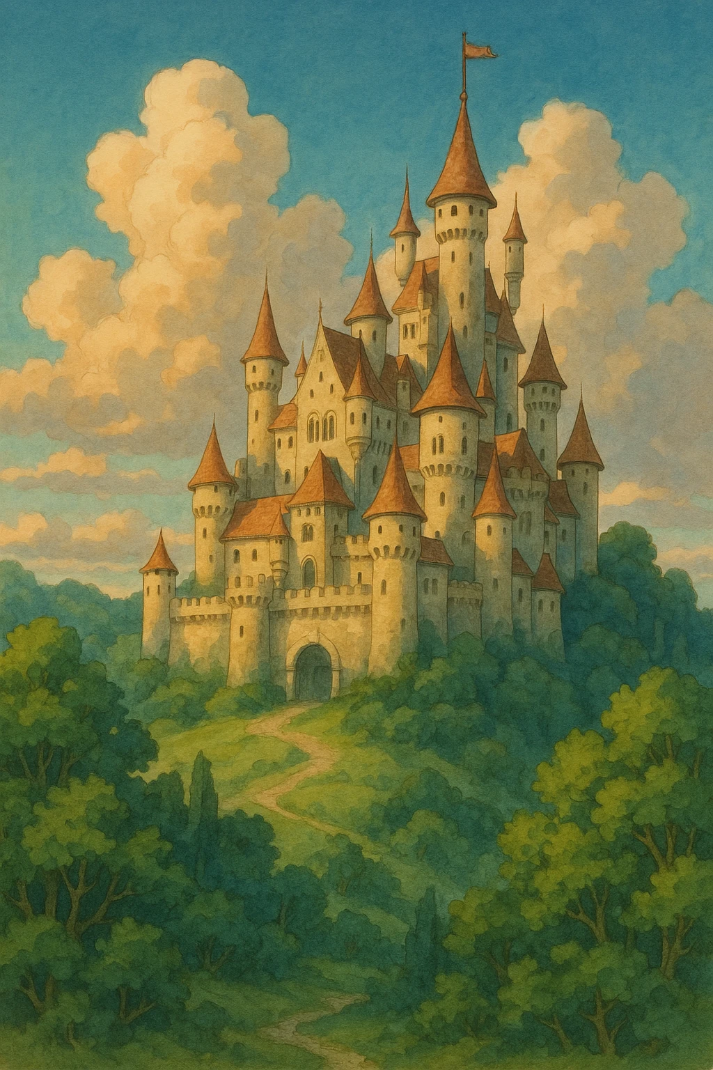 castle fairy tales emoji