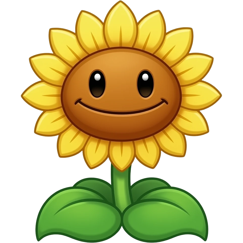 Sunflower pvz emoji