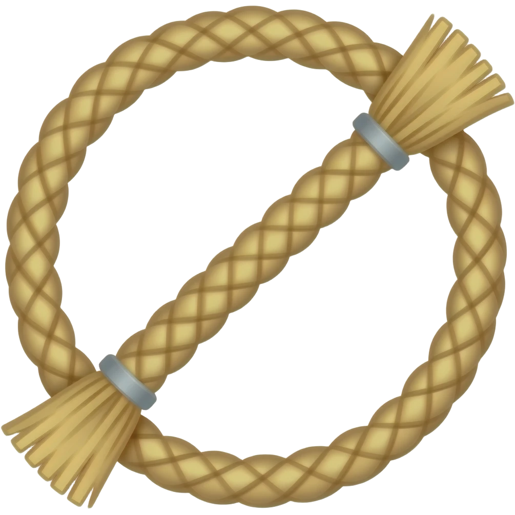Rope emoji