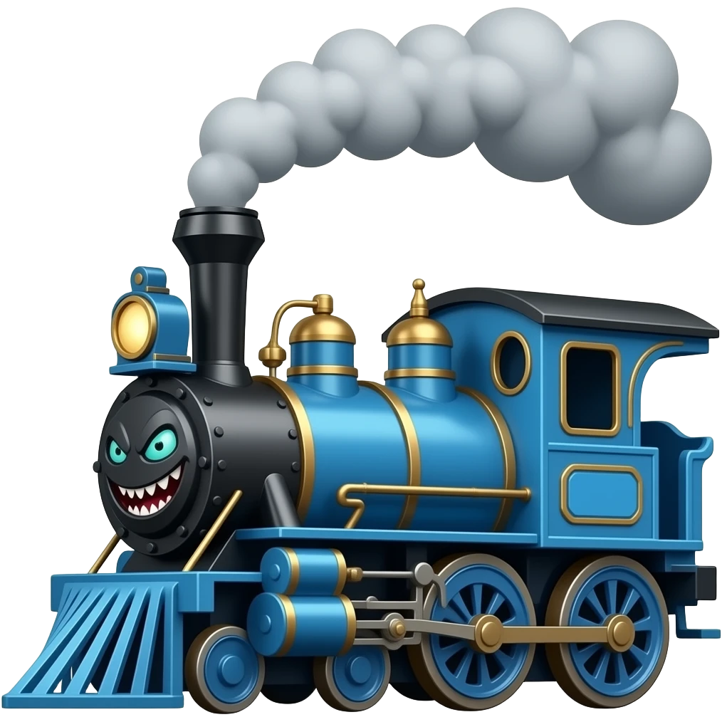 evil thomas the troublesome engine emoji