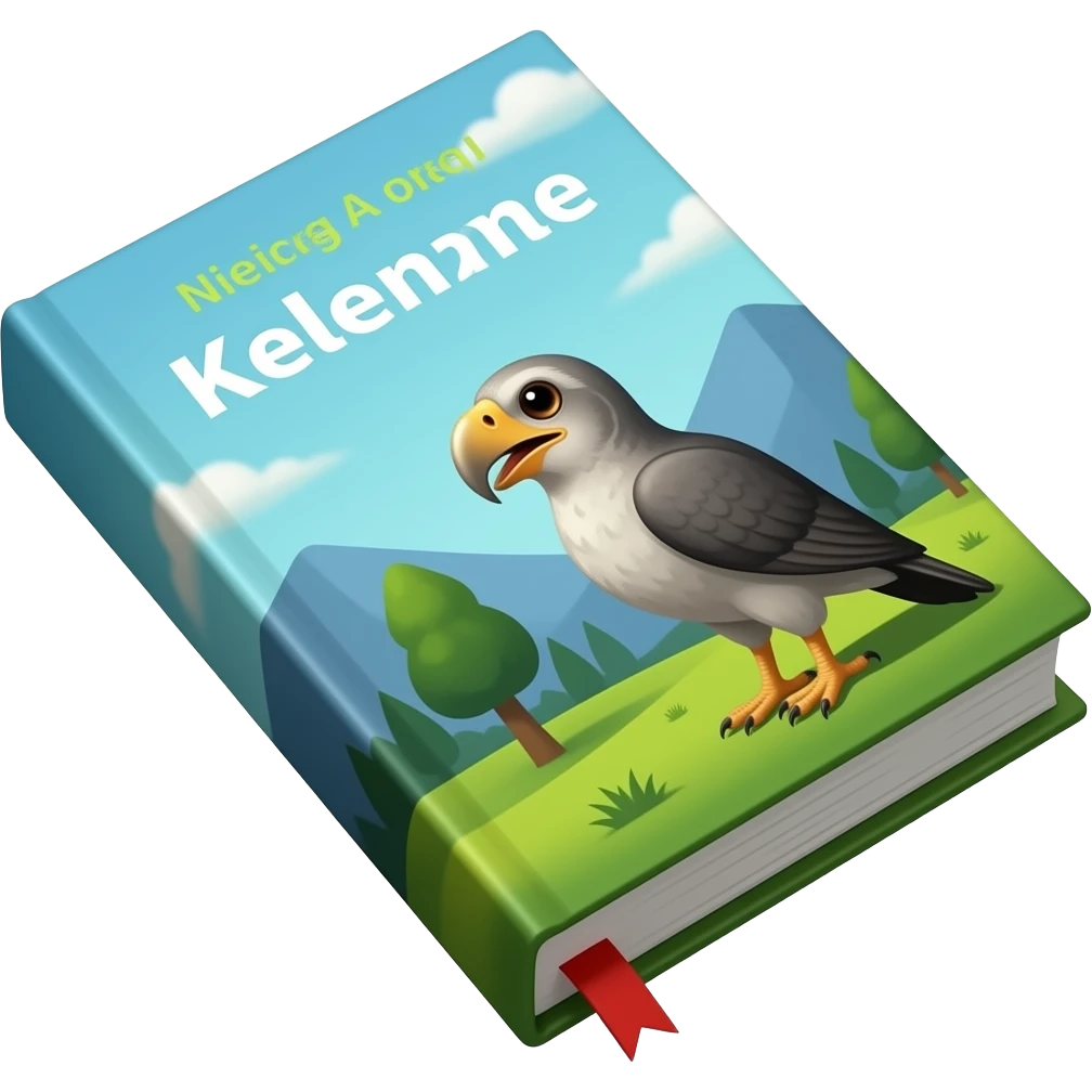 biology book called kelenken emoji