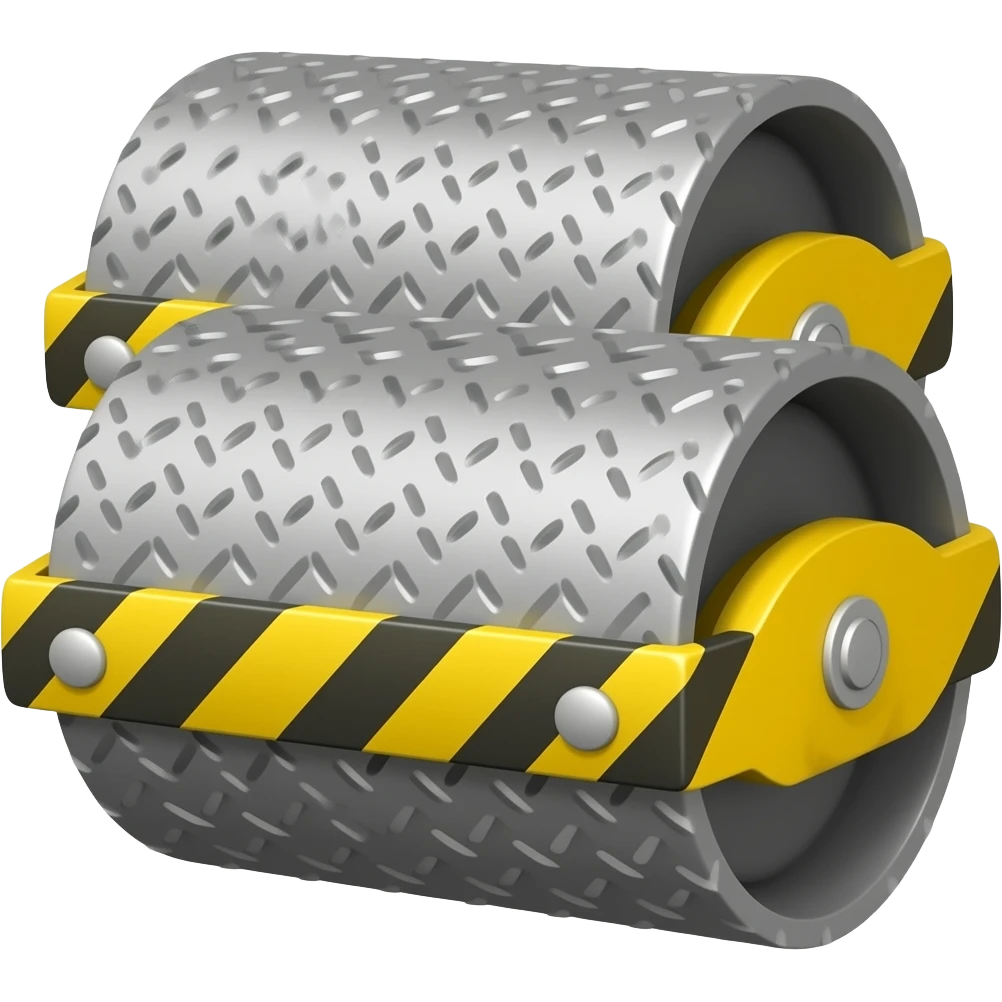 2drum roller for roads emoji