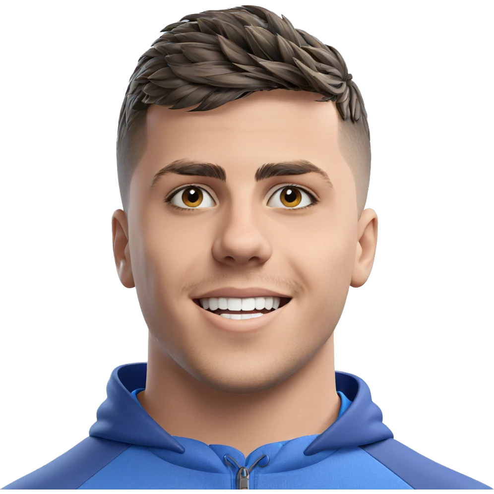 smiling boy in blue shirt emoji