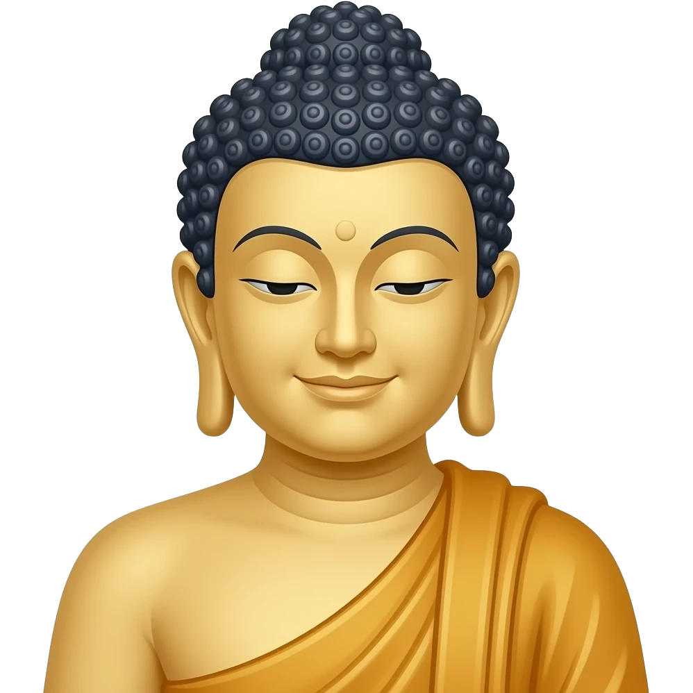 Rich buddah emoji