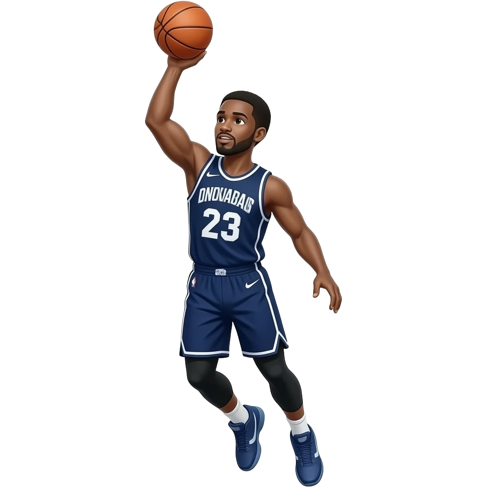 Basketball. Jumpman. 23 black emoji emoji