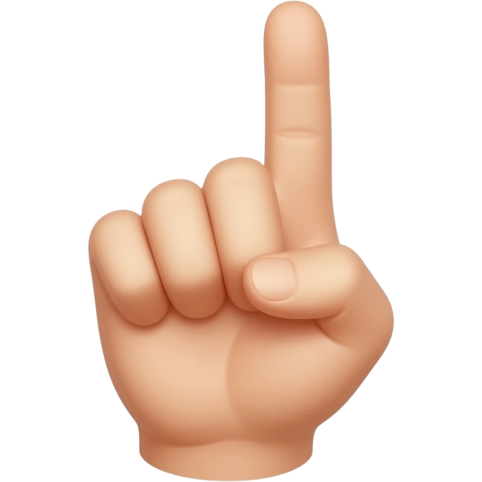 Baş parmağımızın orta parmağımızın ve sağındaki (sağ el üse sağ sol ise sol) daki parmakların arasına girmesidir emoji