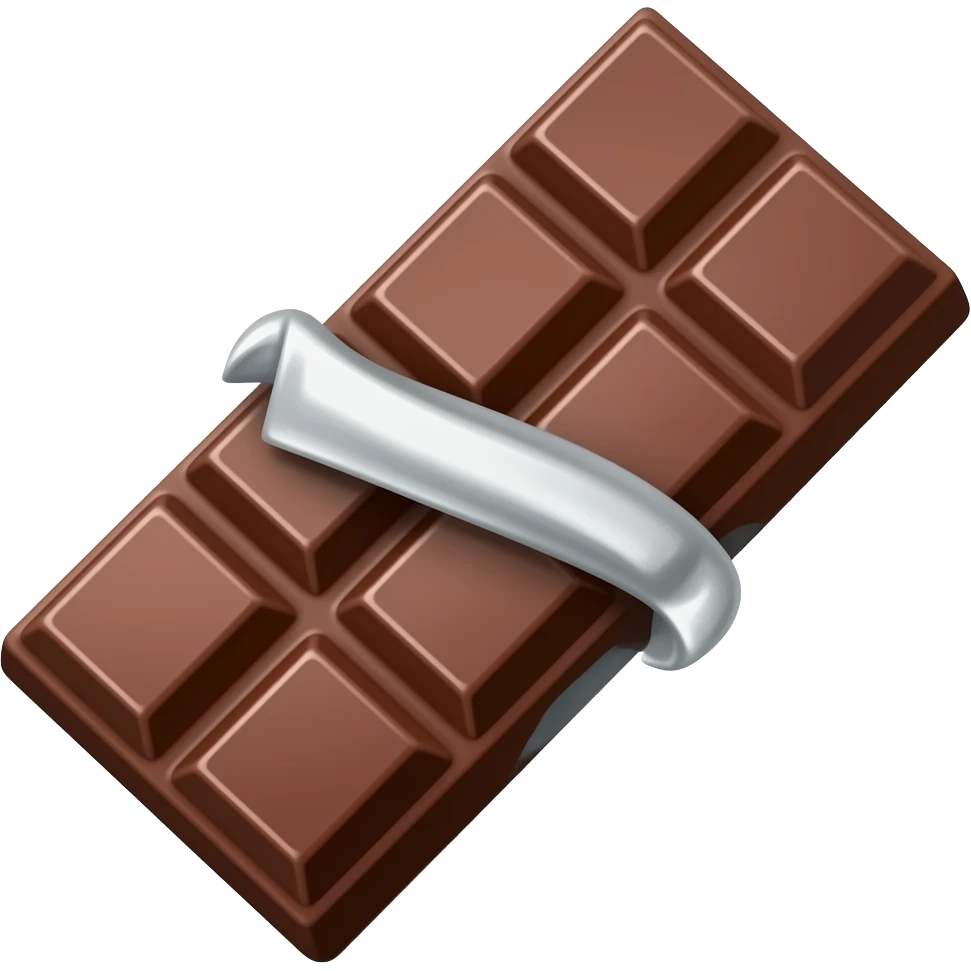 Chocolate bar emoji