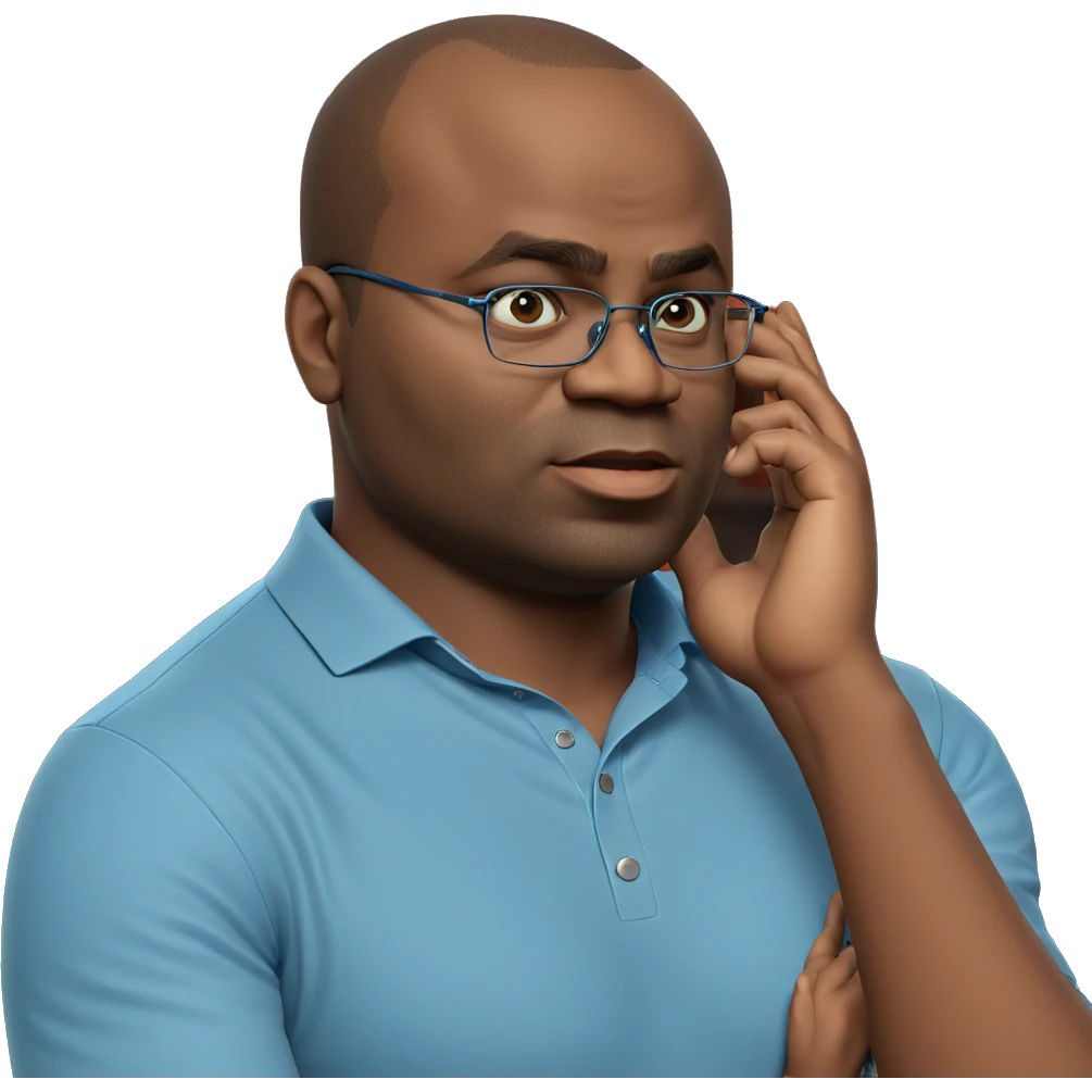 young man in blue shirt emoji