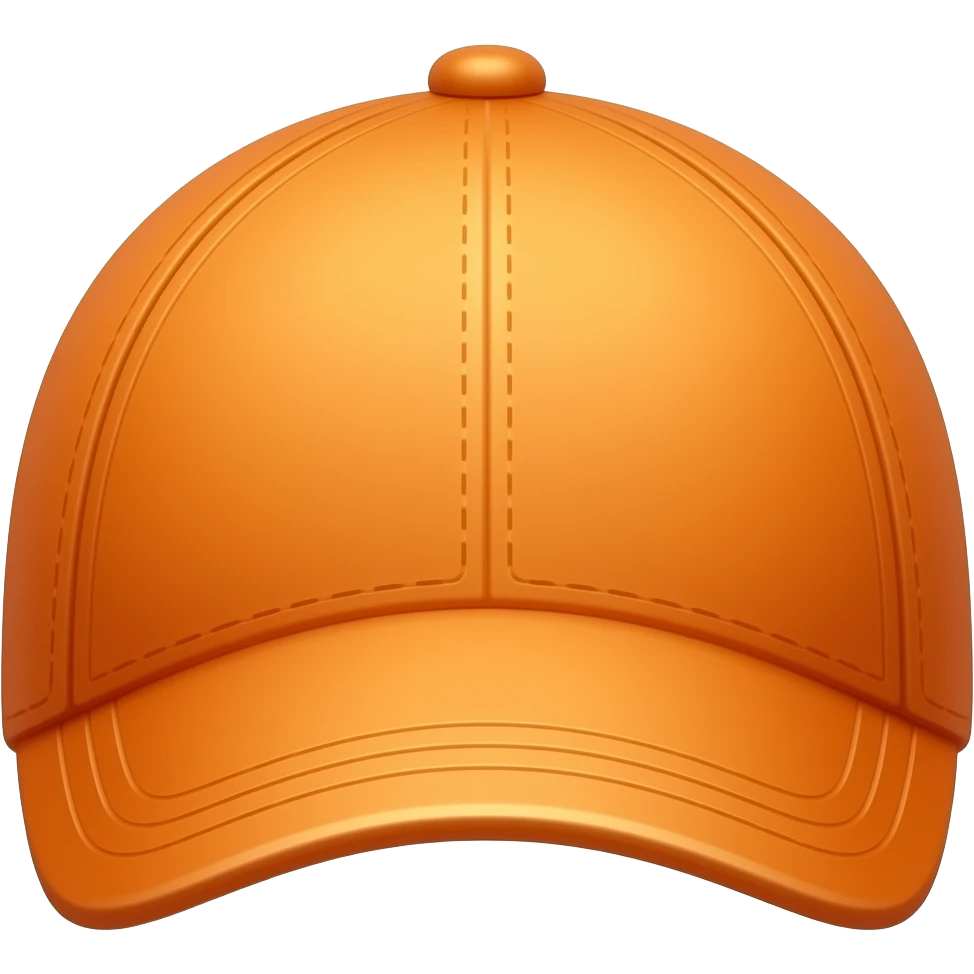 Orange cap emoji emoji