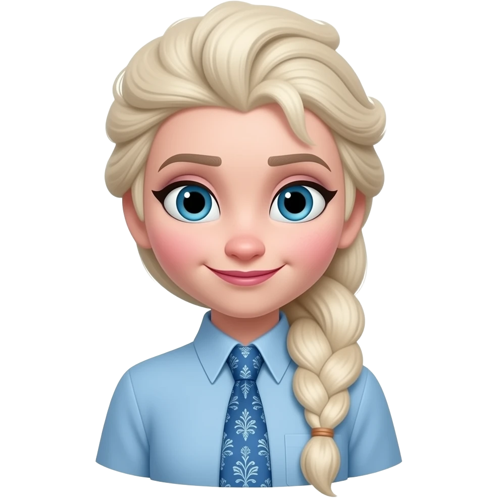 Olaf from frozen emoji