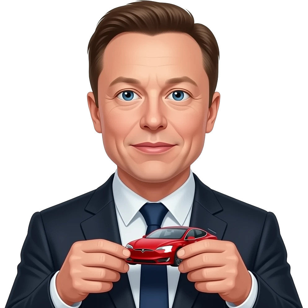 elon musk tesla emoji