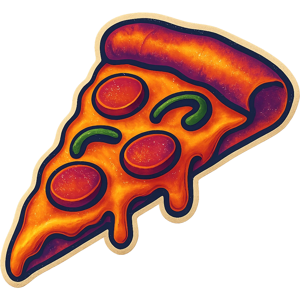 slice of pizza emoji