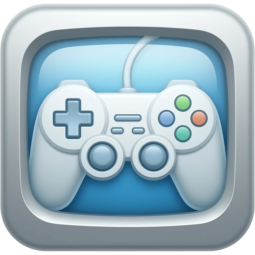 icone avec une mannette et un ecran de tv dessine dedans emoji