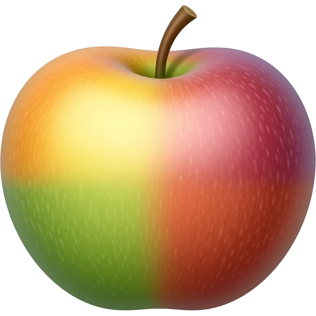 Char rang ka seb emoji