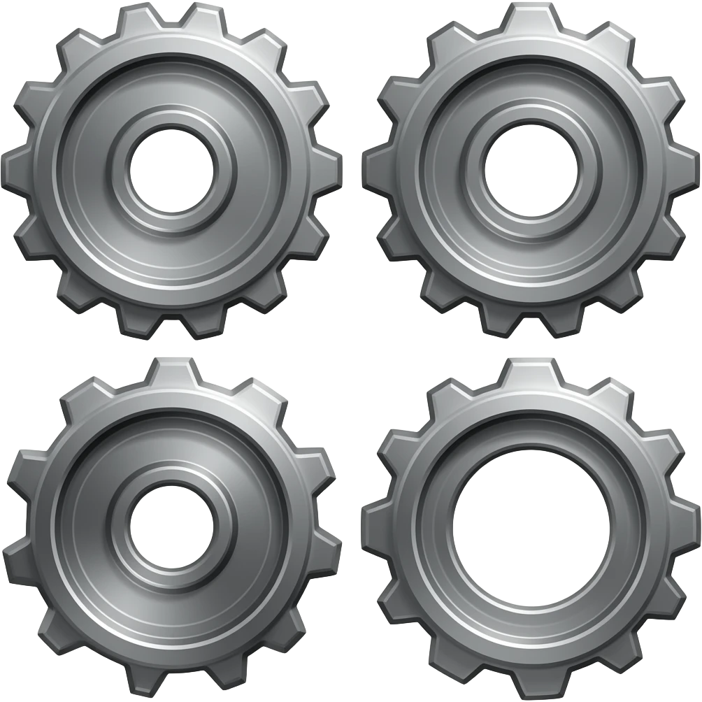 Gears emoji