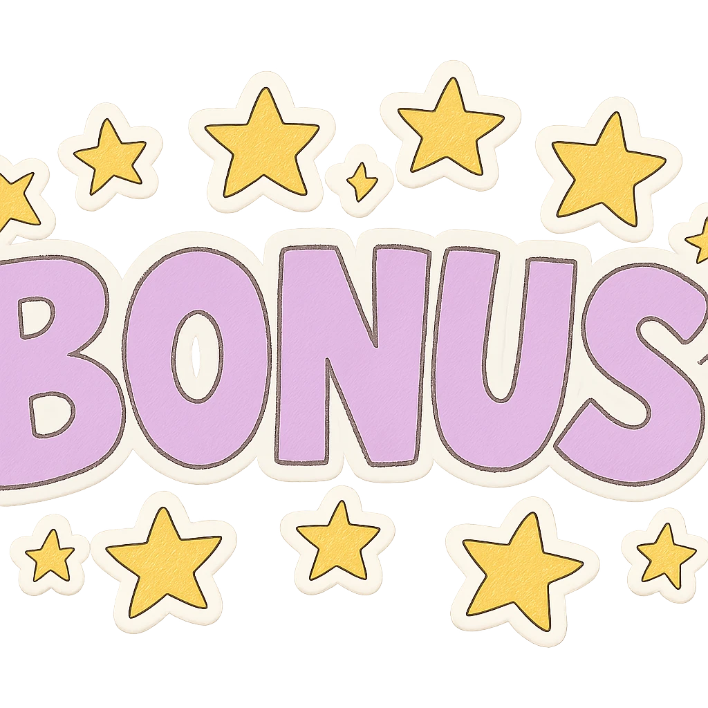 LAS LETRAS DEBEN SER VIOLETA PASTEL Y LAS ESTRELLAS AMARILLAS DEBES MANTENER EXACTAMENTE LA IMAGEN ORIGINAL, LOS BORDES DEBEN SER BLANCOS EN LUGAR DE NEGRO emoji