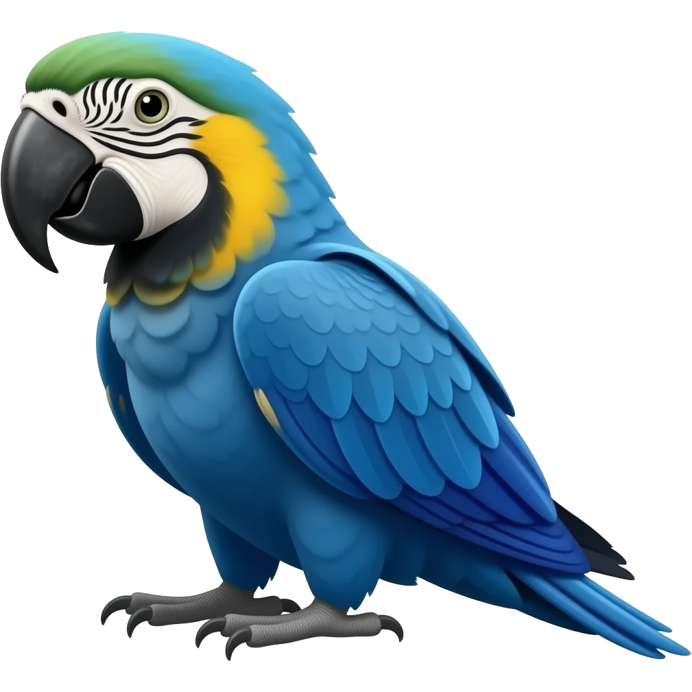 Arara azul emoji