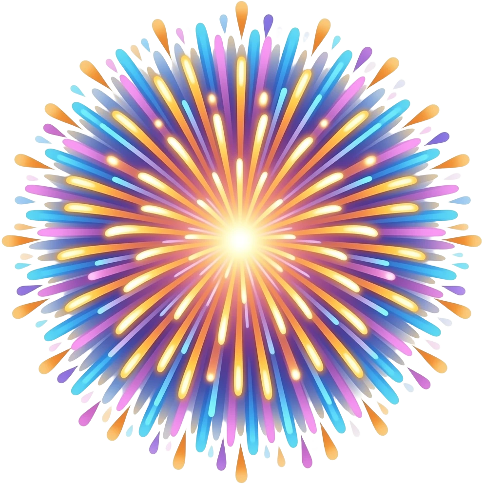 fireworks emoji