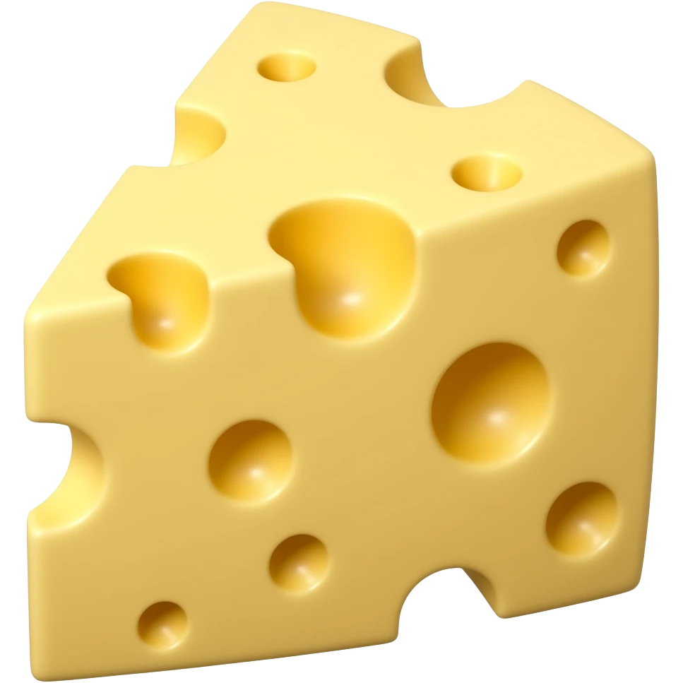 Swiss cheese hat emoji