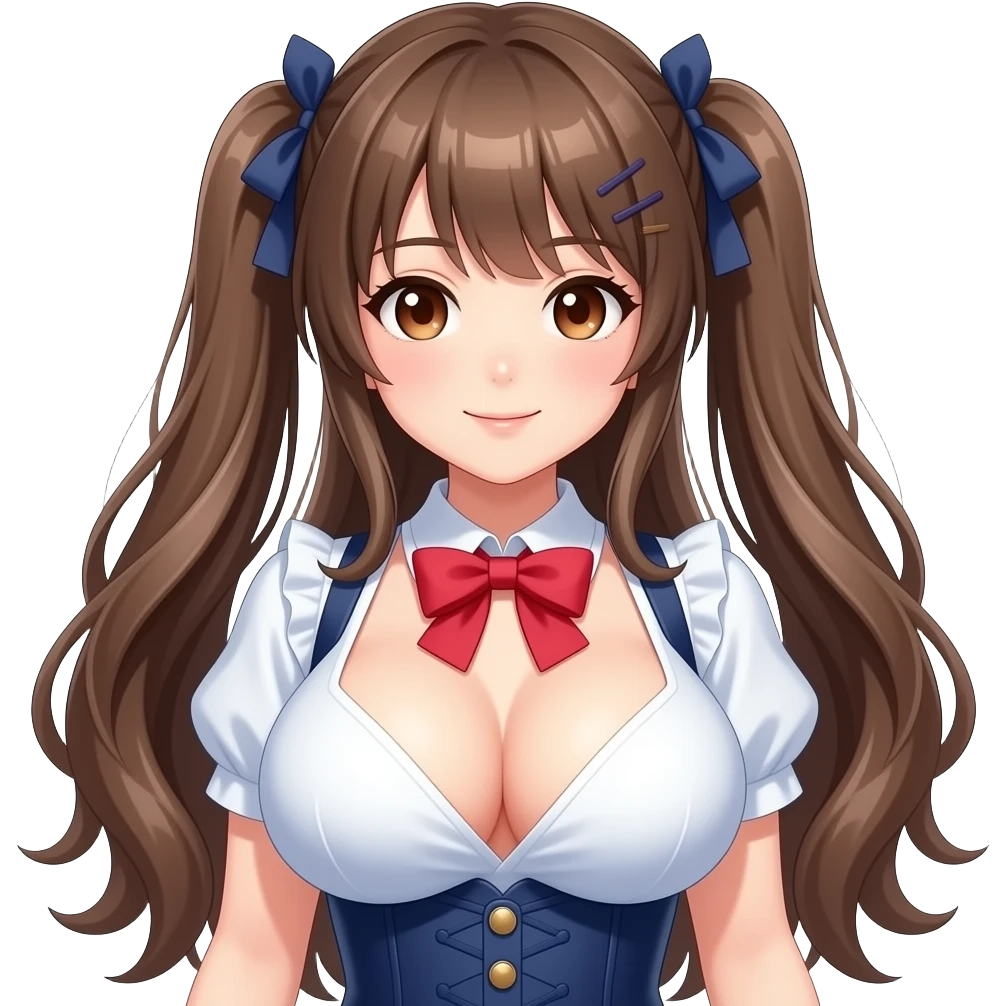 Футанари девушка с большой грудью в полный рост emoji