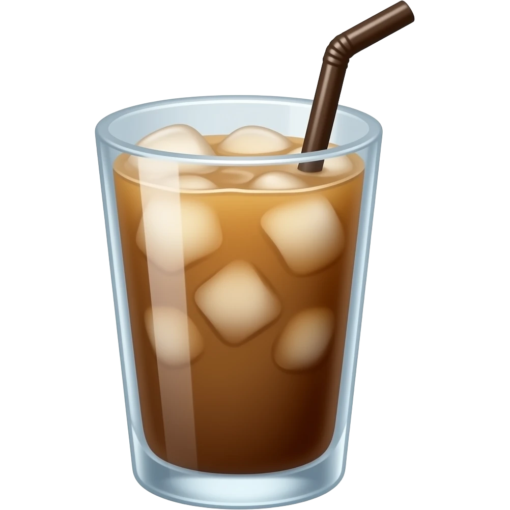iced latte emoji