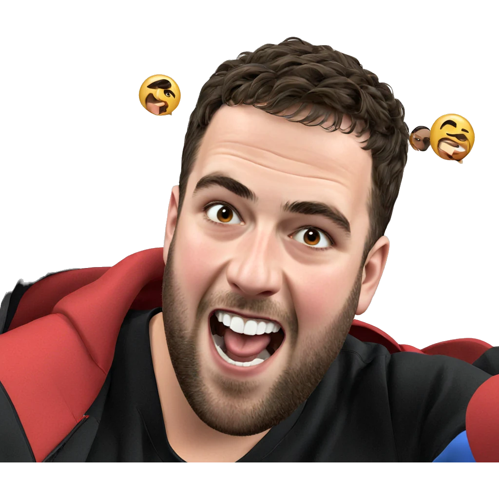 boy with open mouth meme emoji